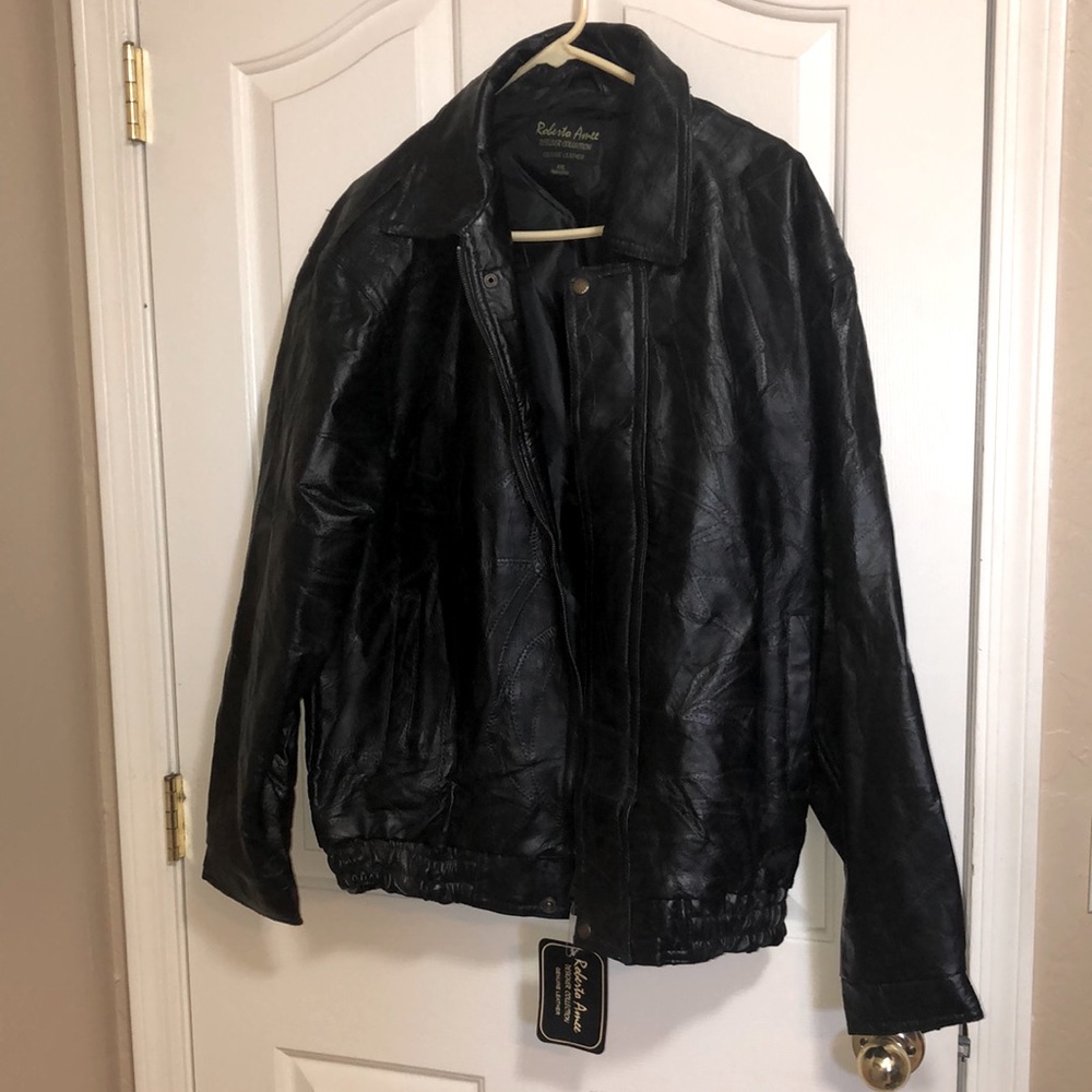 NEW!! ORIGINAL Men’s Italian Leather ROBERTA AMEE DESIGNER COLLECTION Size: XXL